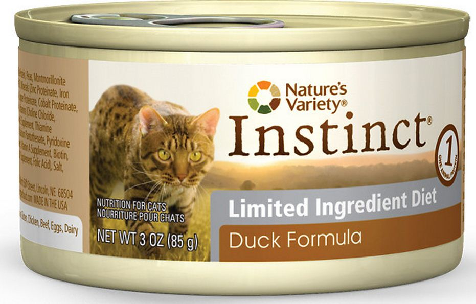 Nature's Variety Instinct Grain Free LID Duck Canned Cat Food PetFlow