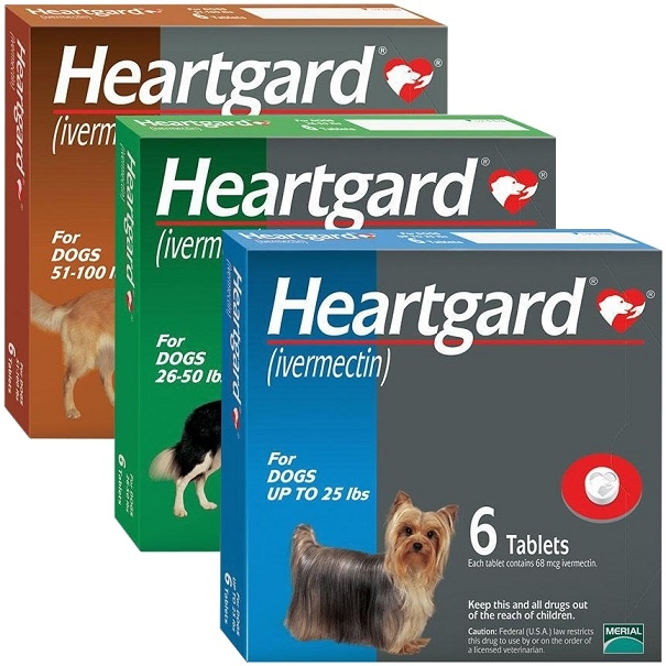Heartgard Tablets for Dogs PetFlow