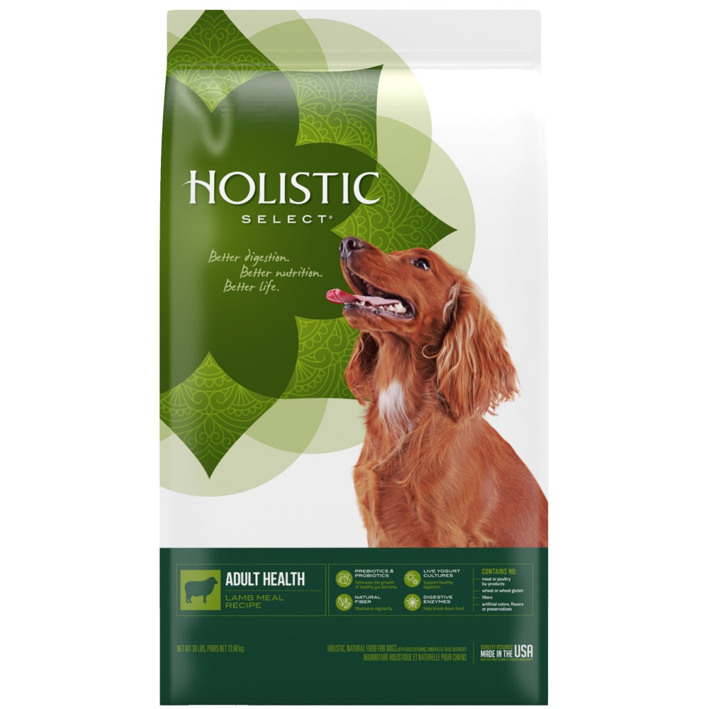 Holistic Select Natural Adult Health Lamb Meal Recipe Dry ...