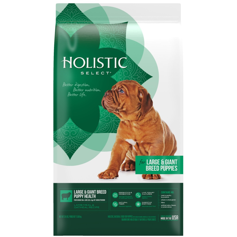 Holistic Select Natural Large & Giant Breed Puppy Health Lamb Meal and