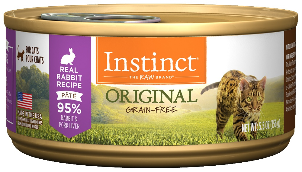 Instinct GrainFree Rabbit Formula Canned Cat Food PetFlow