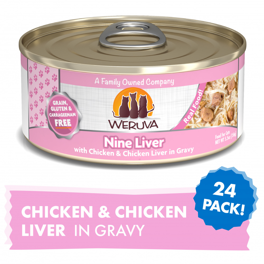 Weruva Nine Liver Canned Cat Food PetFlow