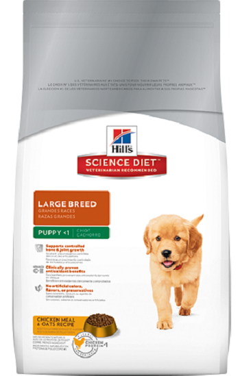 Review Of Hill's Science Diet Puppy Large Breed Chicken ...