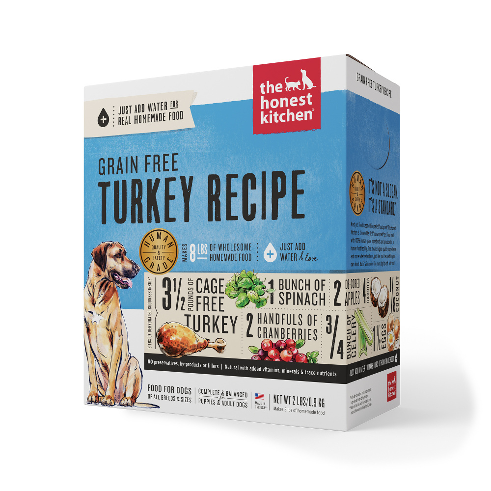 The Honest Kitchen Grain Free Turkey Recipe Dehydrated Dog Food PetFlow