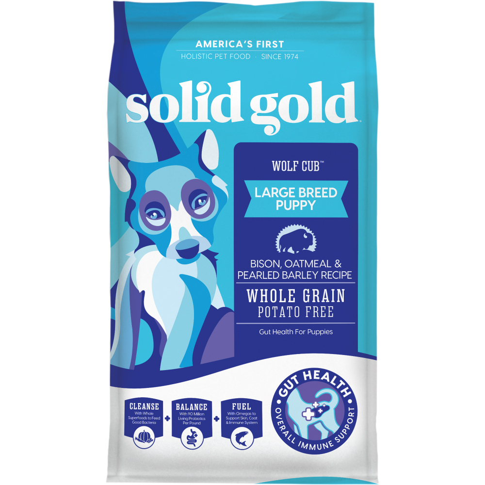 Solid Gold Wolf Cub With Bison Dry Puppy Food Petflow