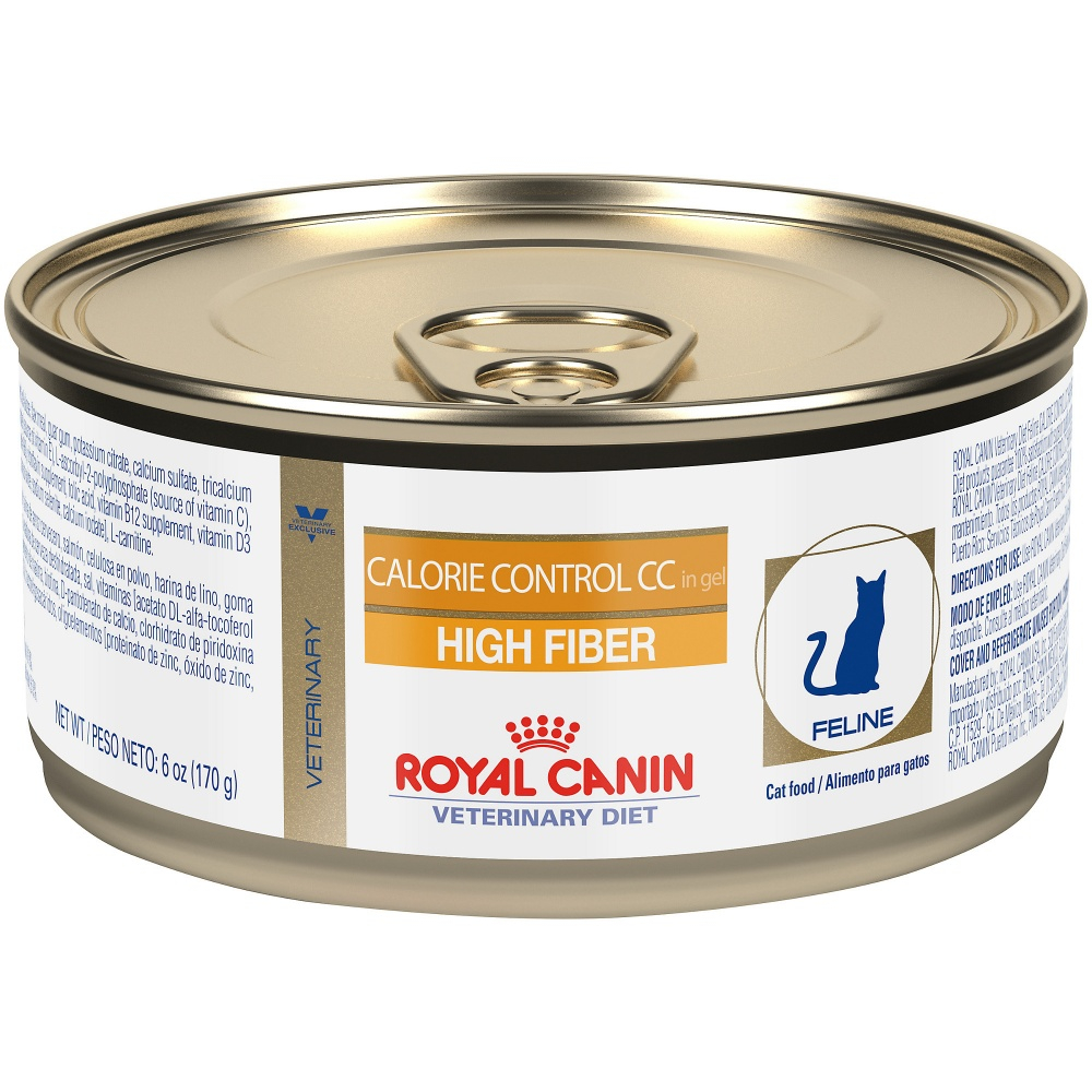 Royal Canin Veterinary Diet Feline Calorie Control CC High Fiber Canned