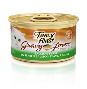 Fancy Feast Gravy Lovers Salmon Canned Cat Food | PetFlow