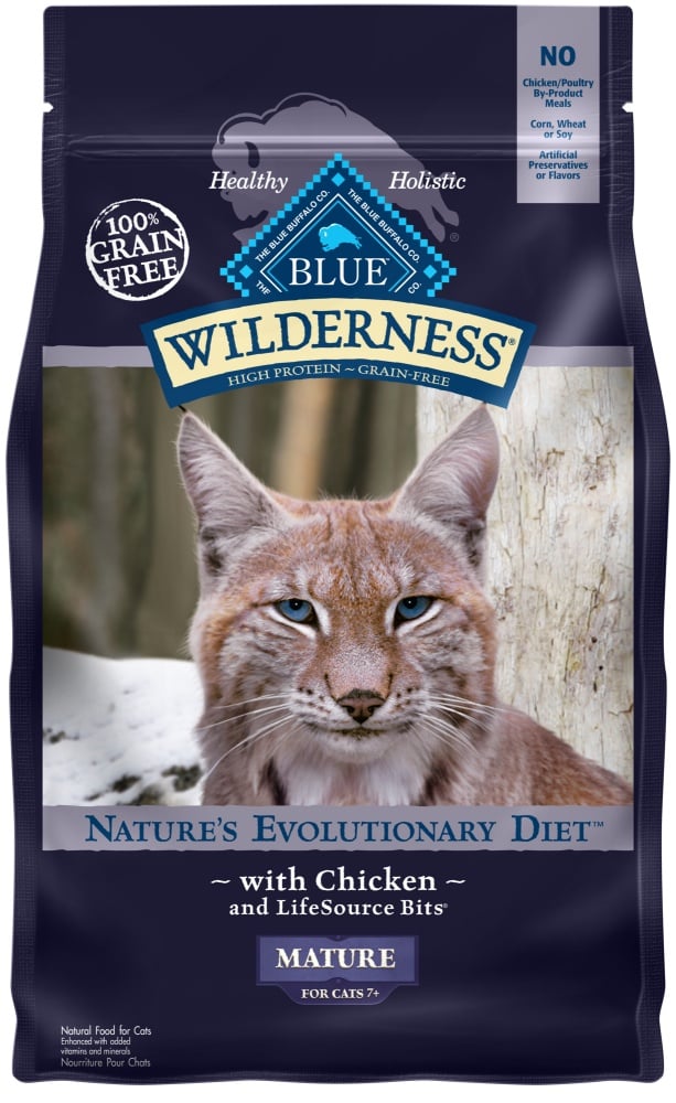 BLUE BUFFALO WILDERNESS KITTEN CHICKEN RECIPE GRAIN-FREE DRY CAT FOOD