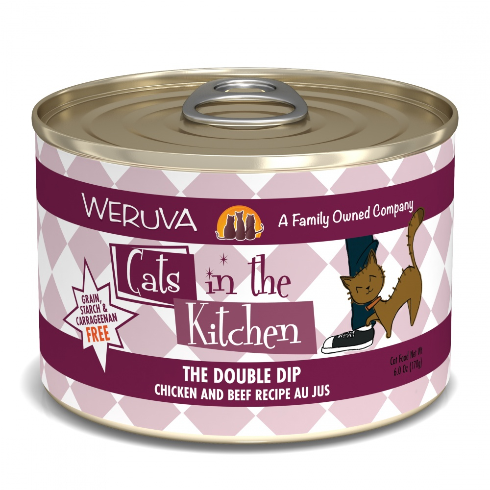 Weruva Cats in the Kitchen Double Dip Canned Cat Food PetFlow