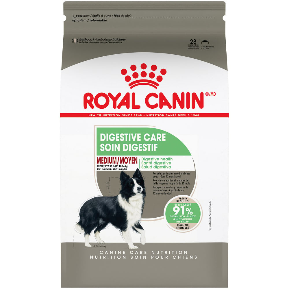 Royal Canin Medium Breed Digestive Care Dry Dog Food | PetFlow