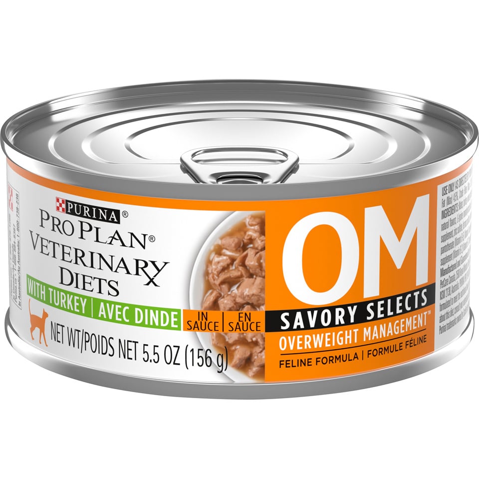 Purina Pro Plan Veterinary Diets OM Overweight Management Savory