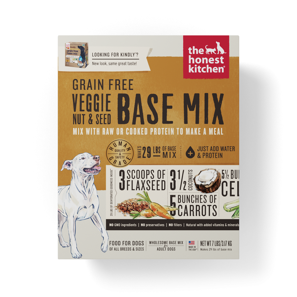 The Honest Kitchen Grain Free Veggie, Nut & Seed Recipe Dog Food Base