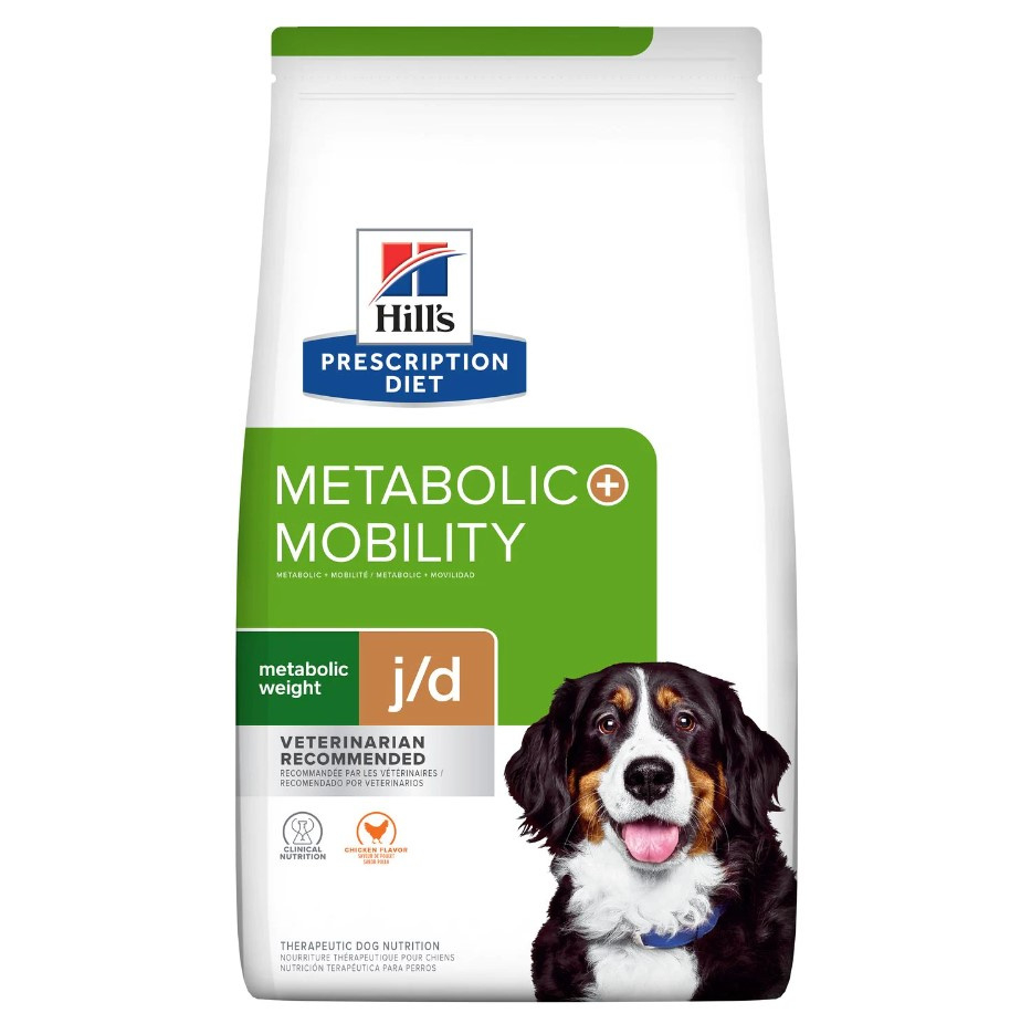 Hill's Diet Canine Metabolic Weight + j/d Chicken Flavor Dry Dog Food PetFlow
