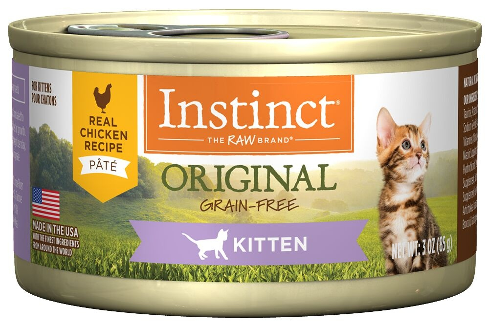 Nature's Variety Instinct Kitten Grain Free Chicken Recipe Natural
