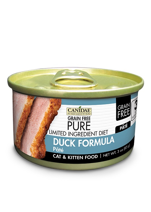 Canidae Grain Free PURE Limited Ingredient Diet Duck Pate ...