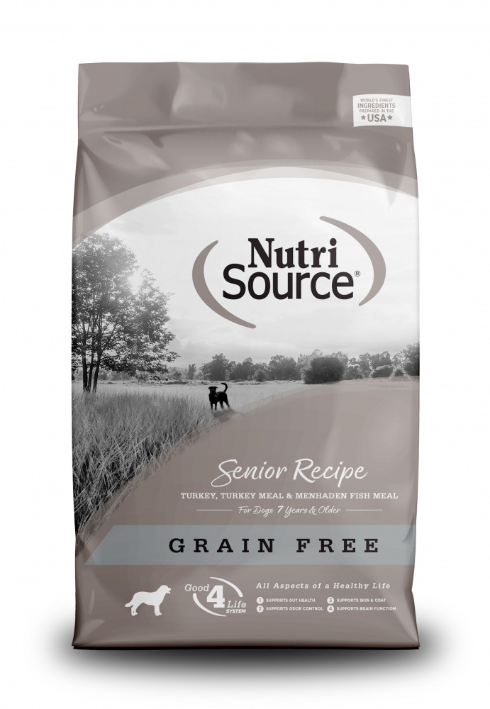 nutrisource senior grain free dog food