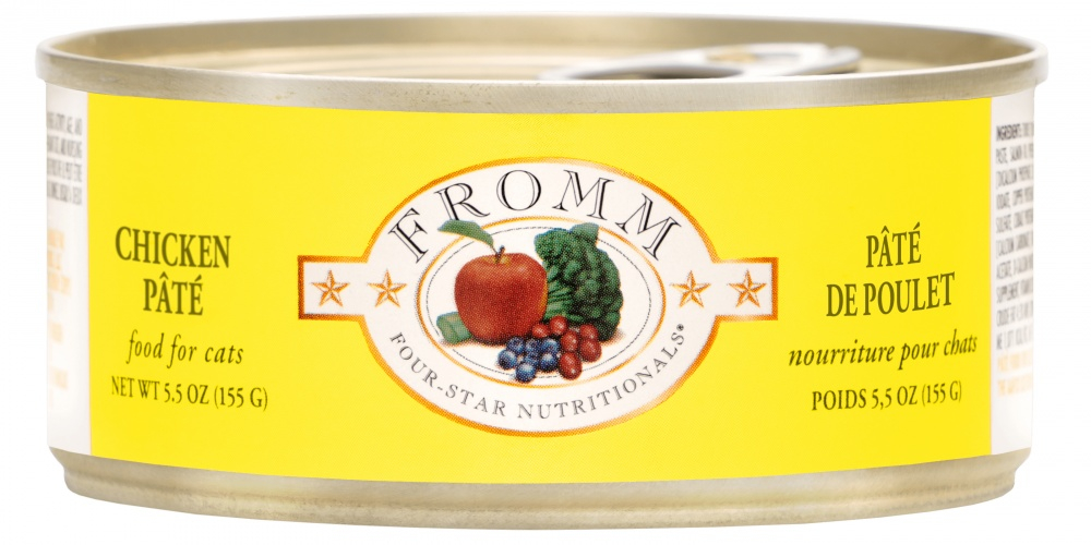 Fromm Four Star Grain Free Chicken Pate Canned Cat Food | PetFlow