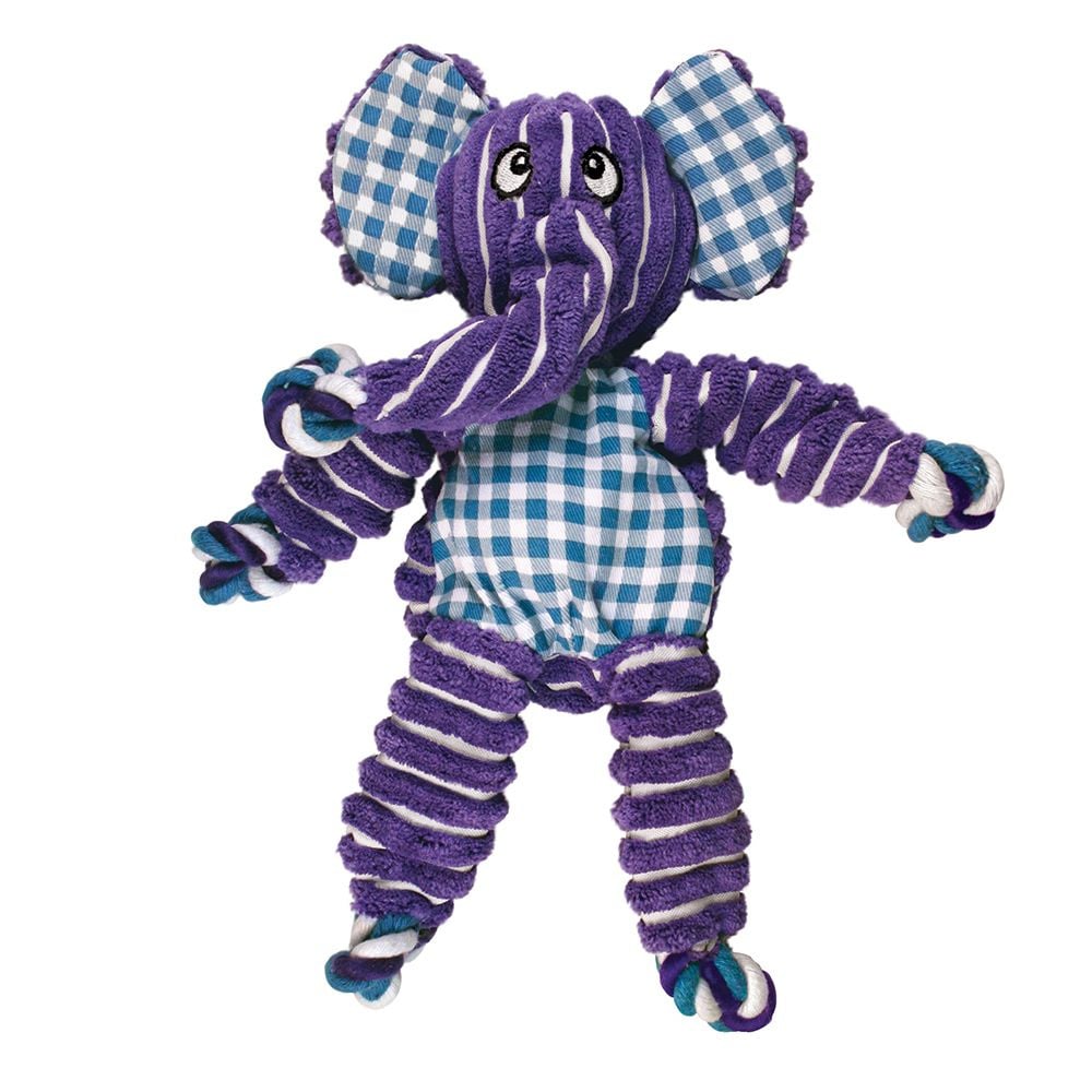 KONG Floppy Knots Elephant Dog Toy | PetFlow