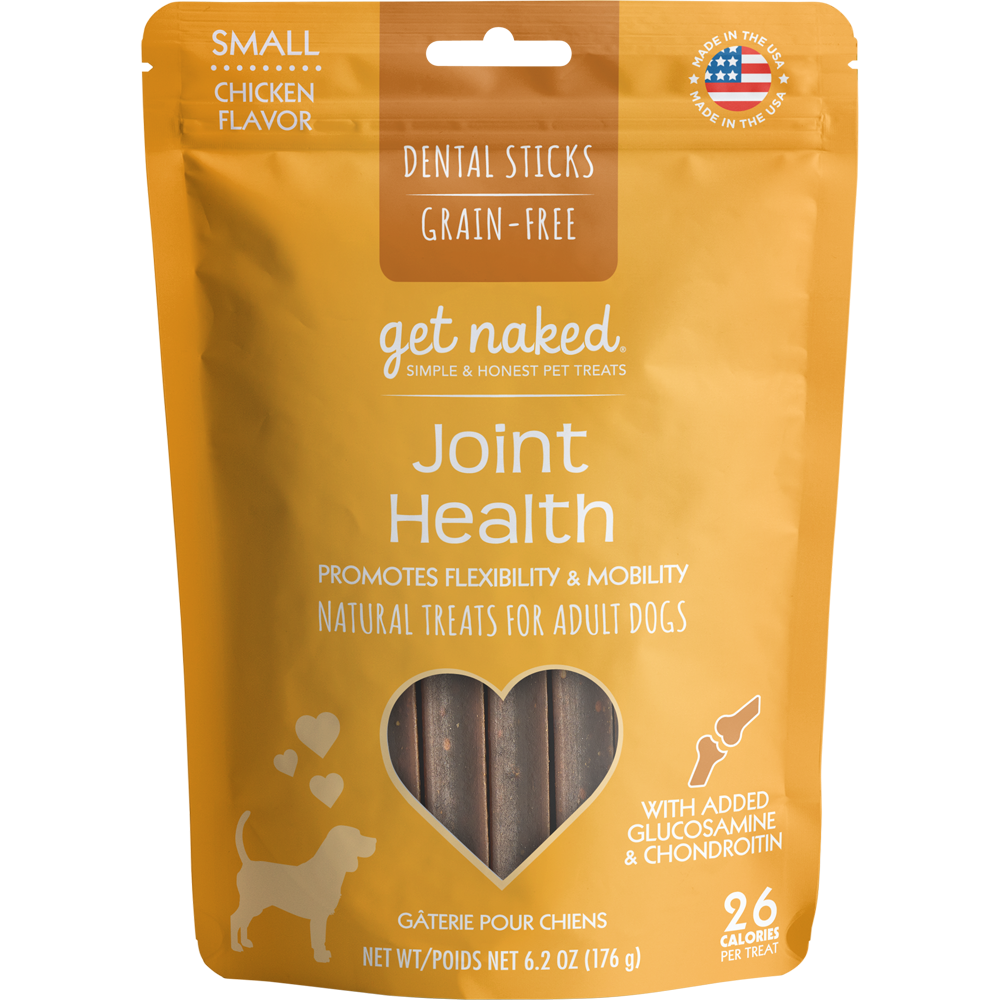 N-Bone Get Naked Grain Free Joint Health Dental Chew Dog 