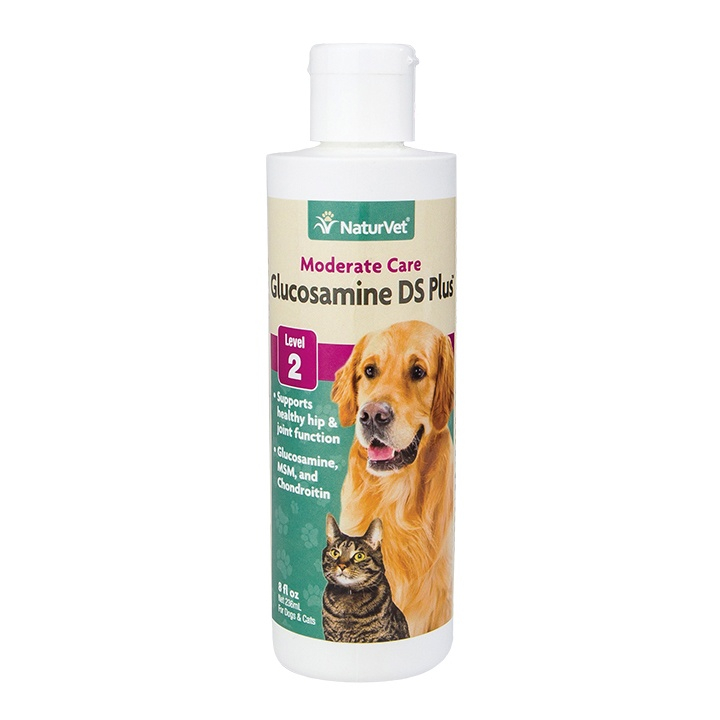 NaturVet Glucosamine DS Plus with MSM & Chondroitin Hip & Joint Liquid