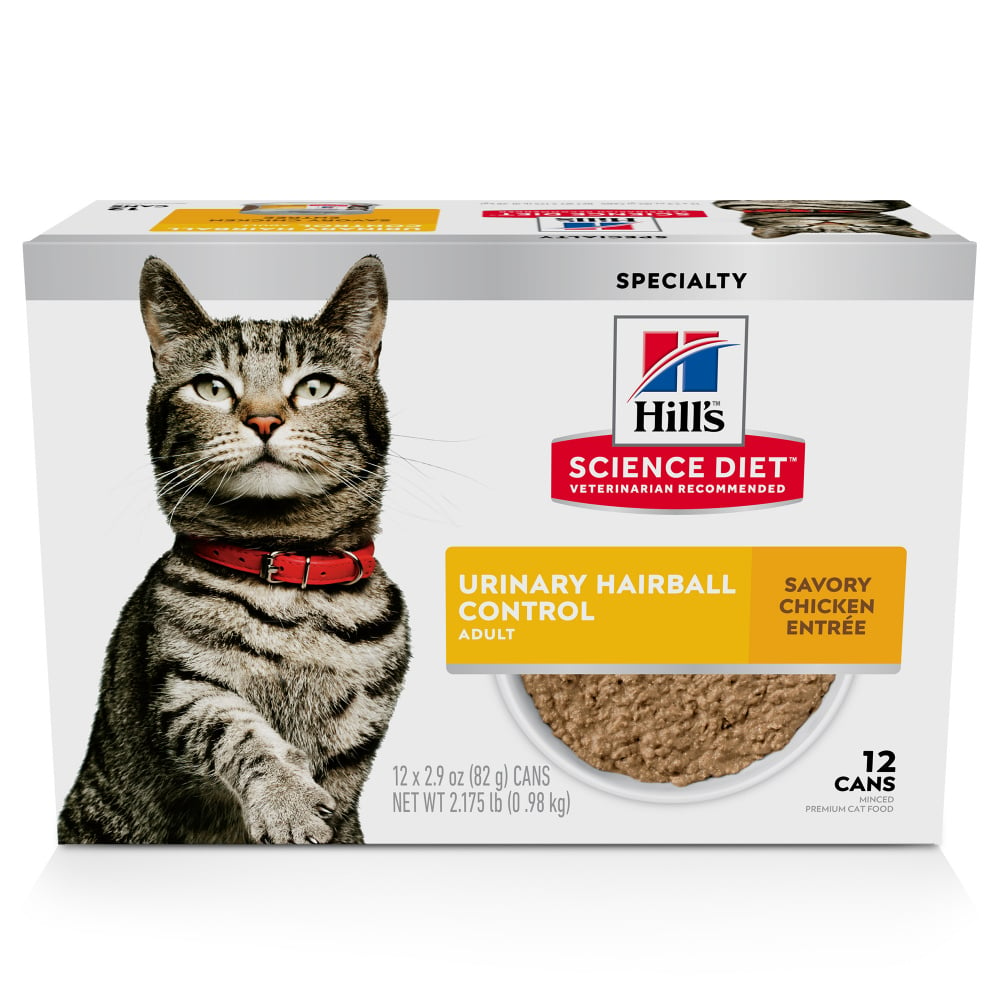 Hill's Science Diet Urinary & Hairball Control Savory Chicken Entree
