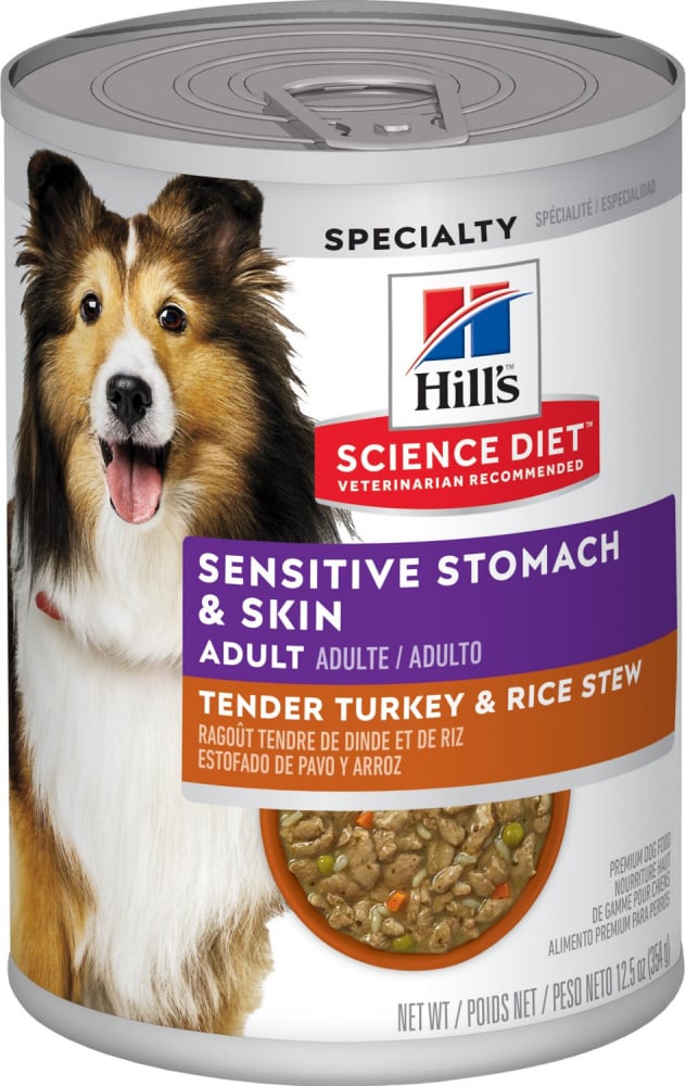 Hill's Science Diet Adult Sensitive Stomach & Skin Tender ...
