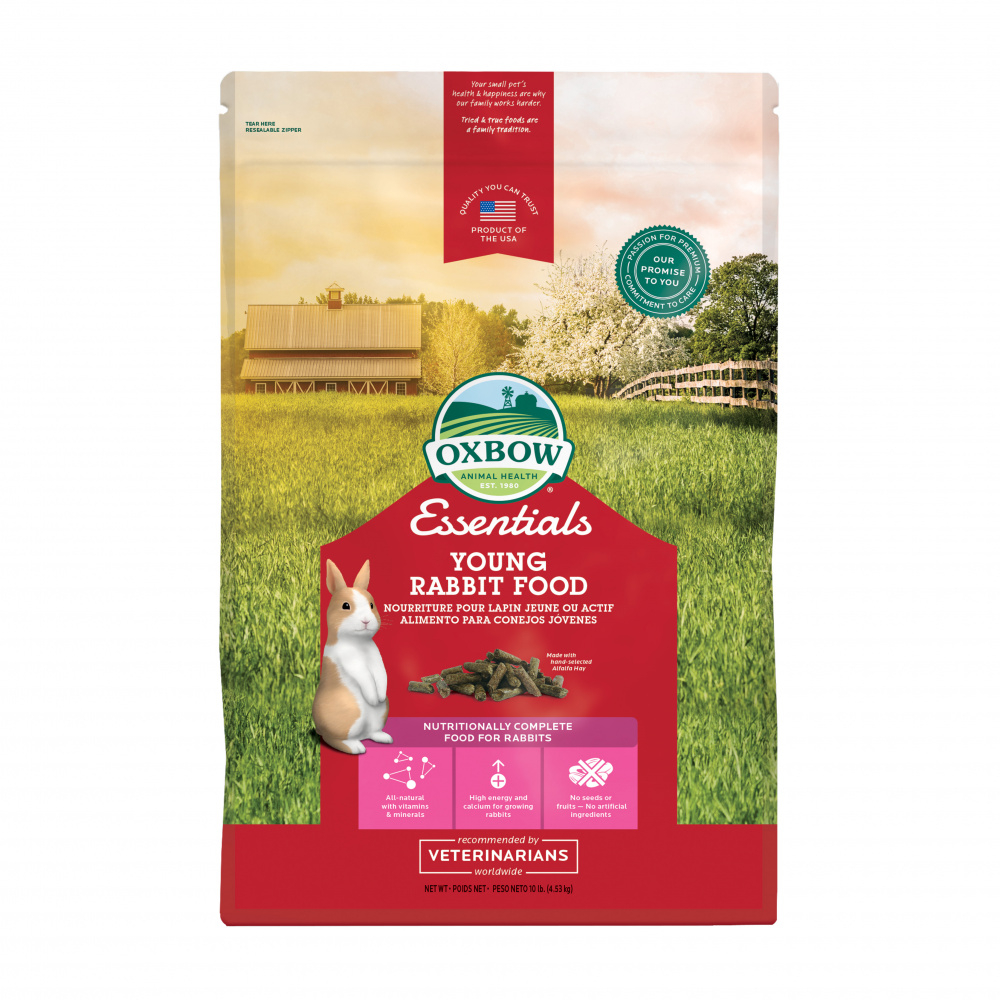 Oxbow Animal Health Essentials Young Rabbit Food All Natural