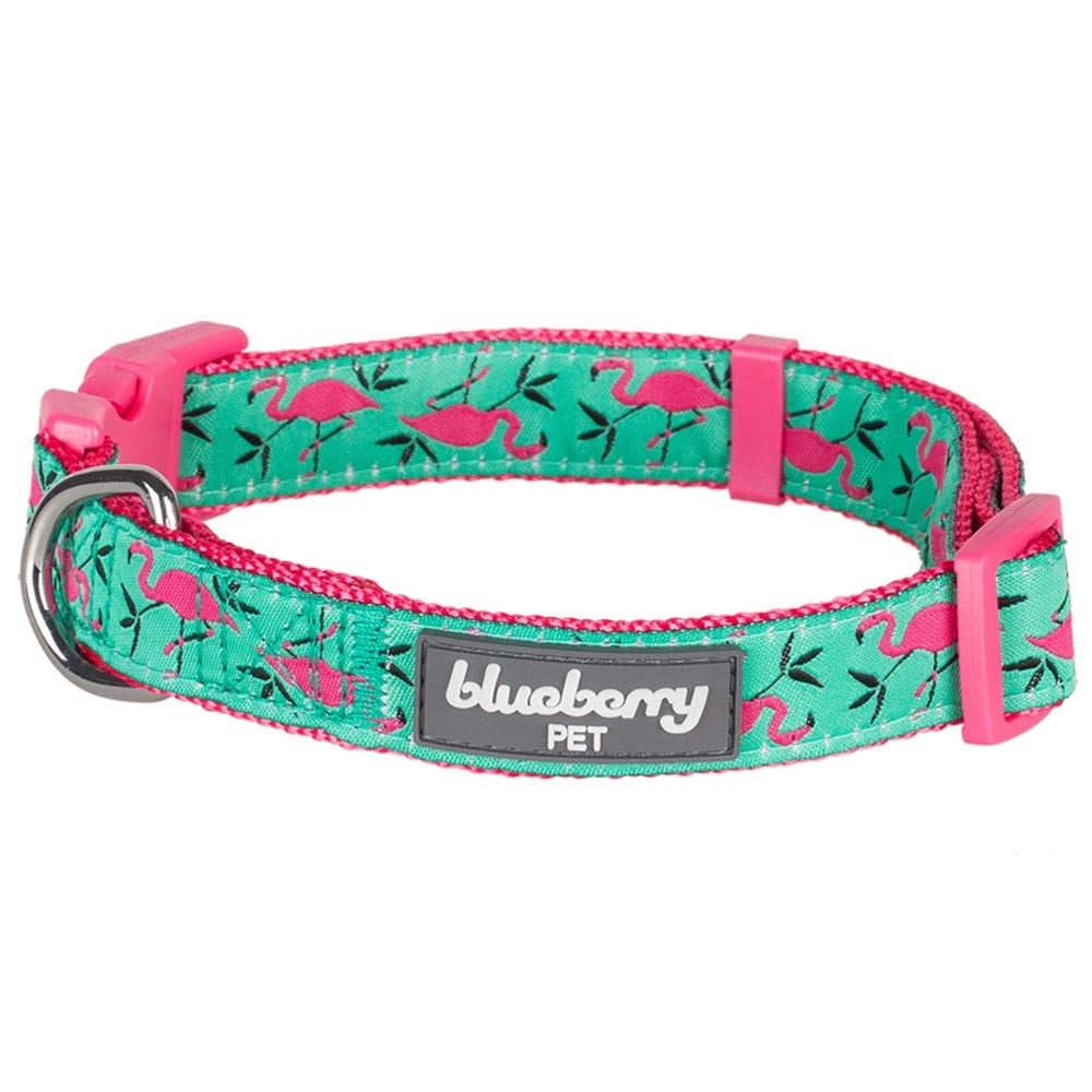 Blueberry Pet Durable Pink Webbing Ladybug Designer Dog Leash