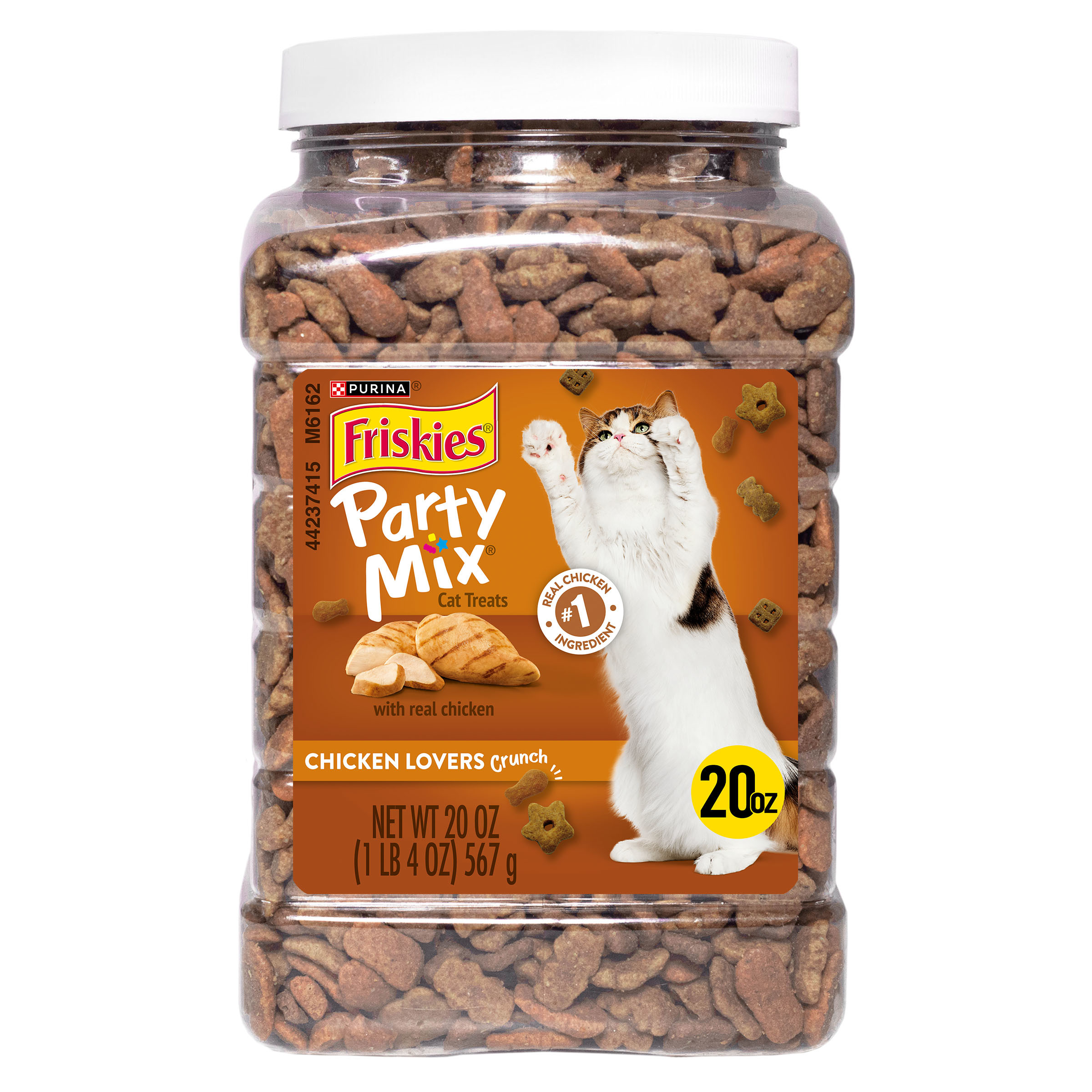 Friskies Party Mix Chicken Lovers Crunch Cat Treats 20-oz