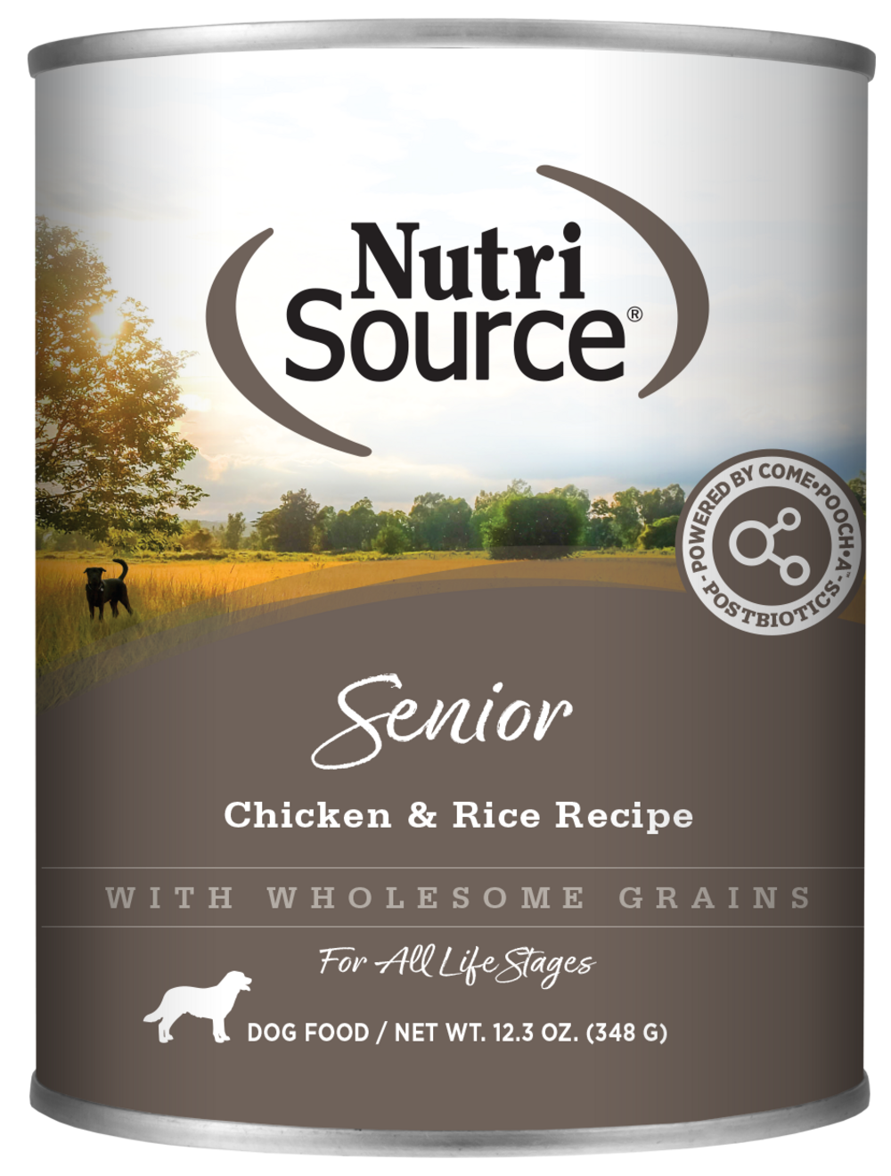 Nutrisource Chicken  Rice Senior Dog Can Food