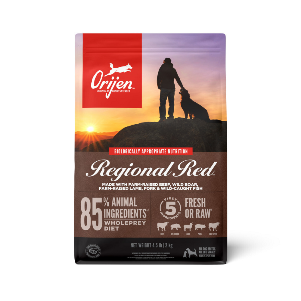 ORIJEN Regional Red Dry Dog Food 45lb