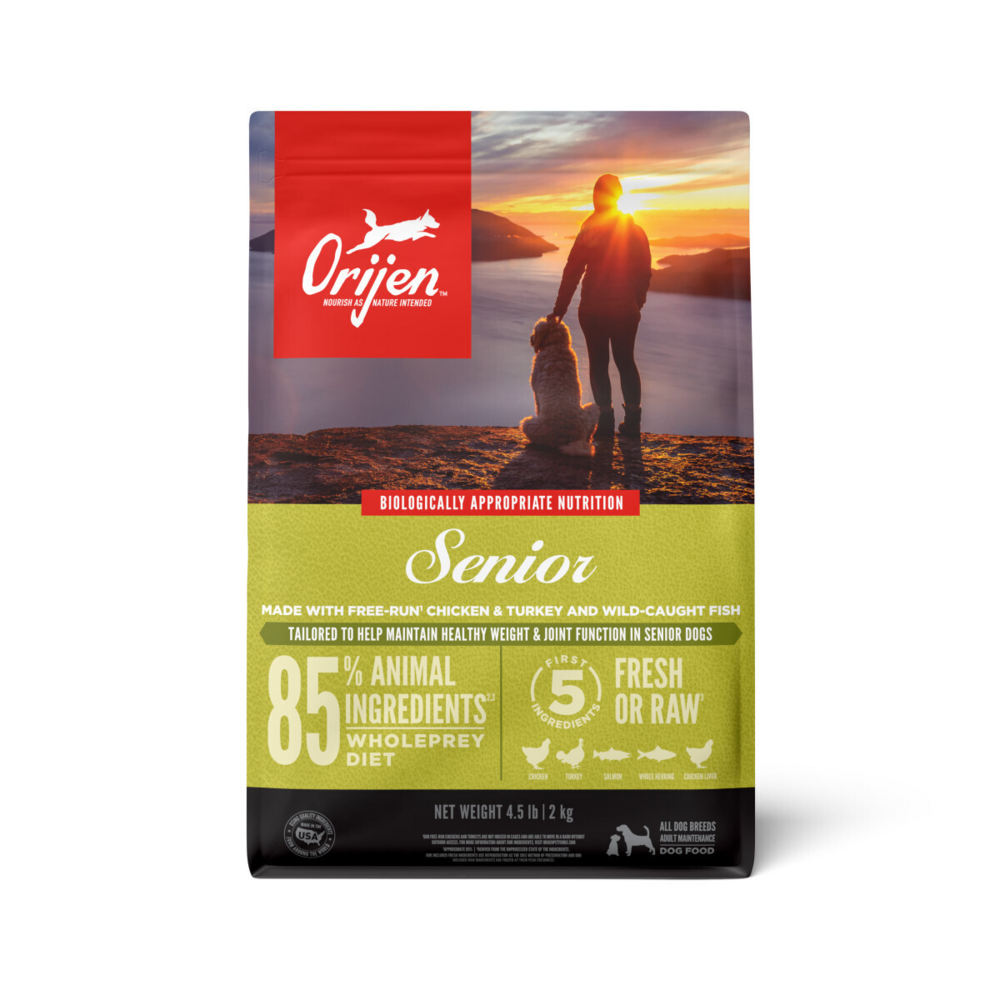 ORIJEN Senior Dry Dog Food 4lb