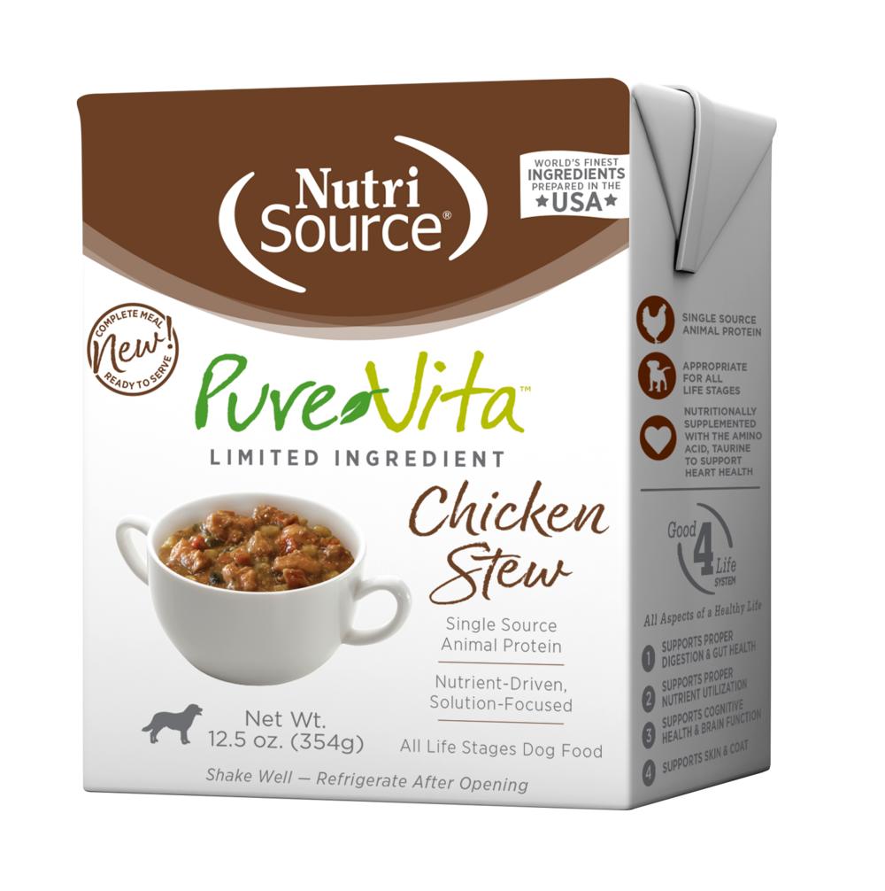 PureVita Chicken Stew Dog Food