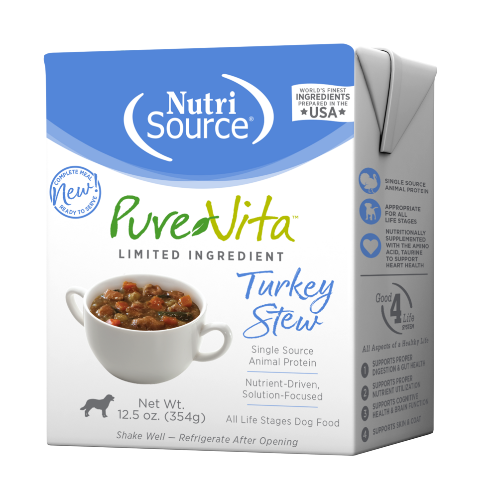 PureVita Turkey Stew Dog Food