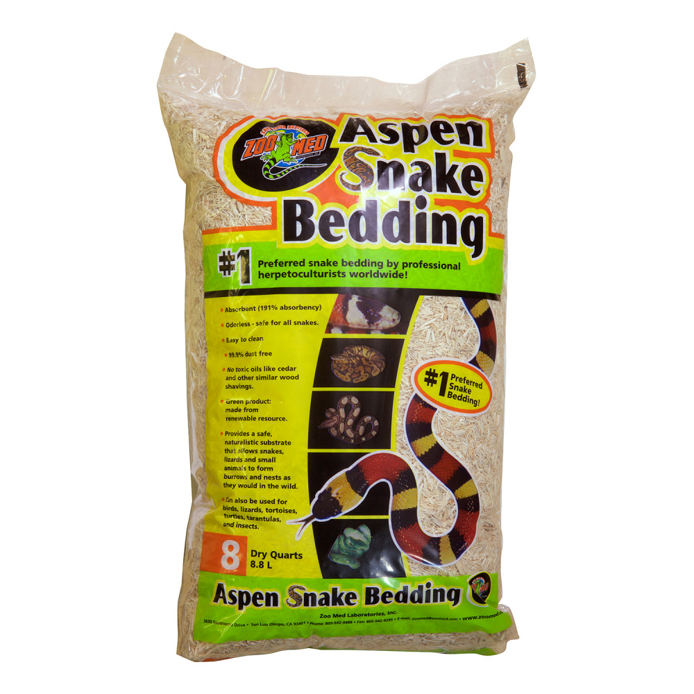 Zoo Med Aspen Snake Bedding 2.5-lb Small
