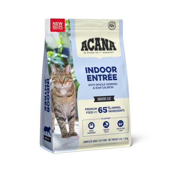 ACANA Indoor Entre Fish Recipe Dry Cat Food 4lb