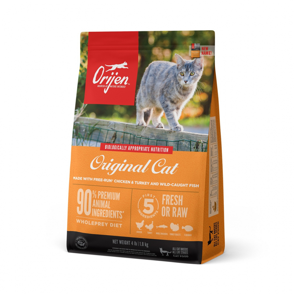 ORIJEN Original Cat Grain Free Dry Cat Food 4lb