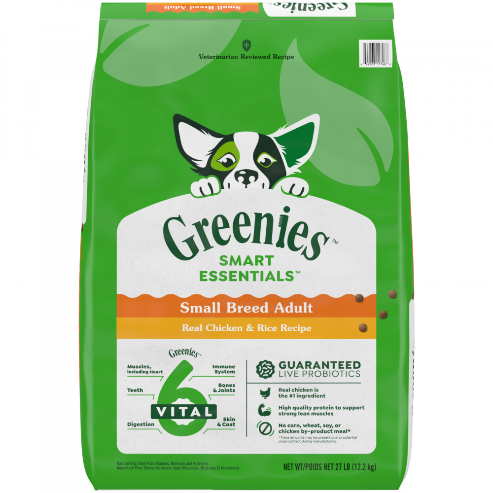 Greenies Chicken Small Breed Dry Dog Food 27 lb