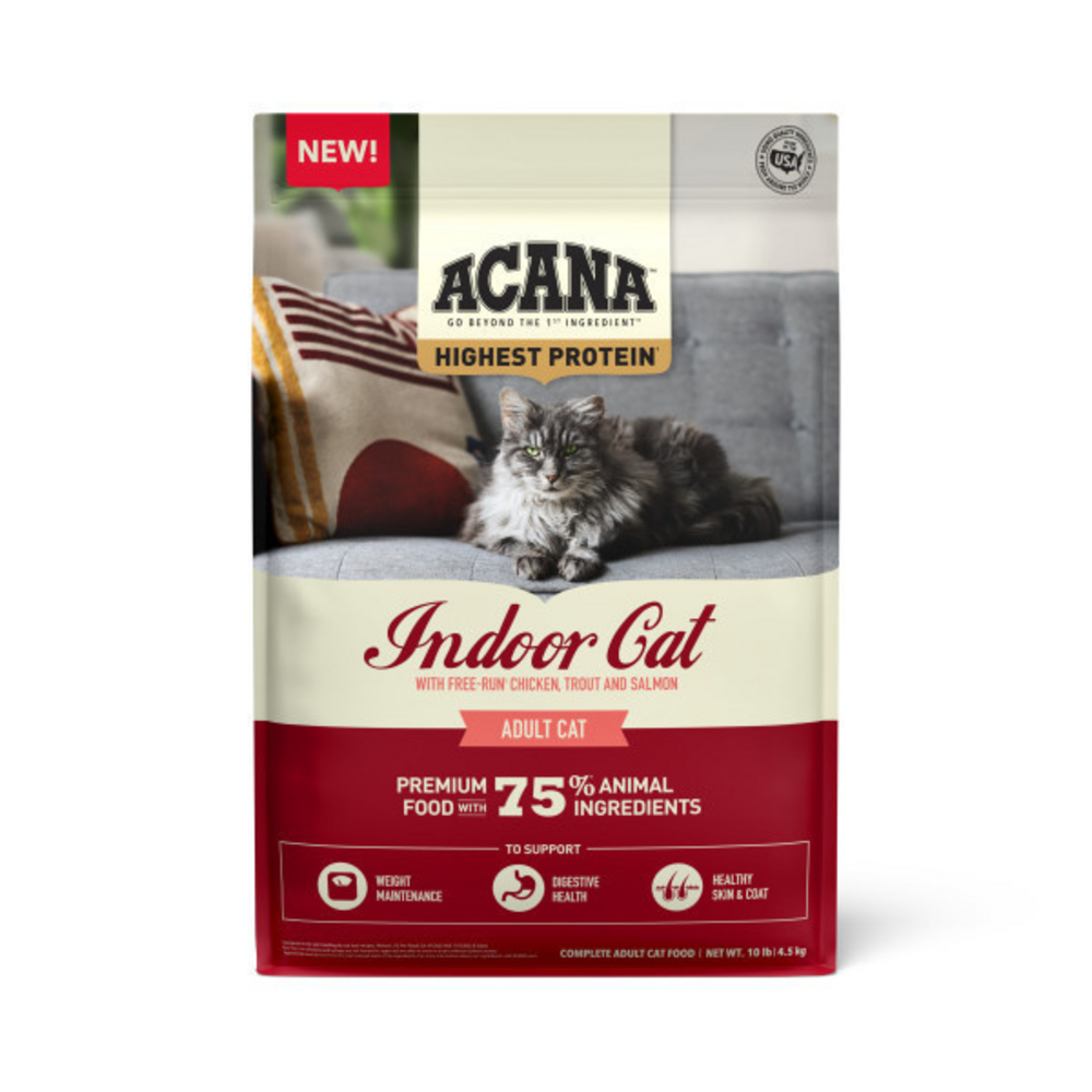 ACANA Highest Protein  Indoor Cat Recipe Dry Cat Food 10lb
