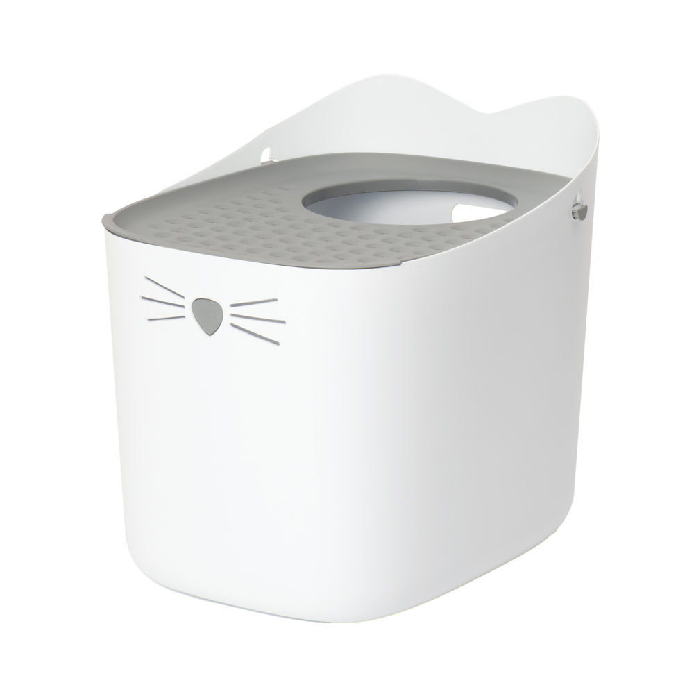 Catit Pixi Litter Box Grey