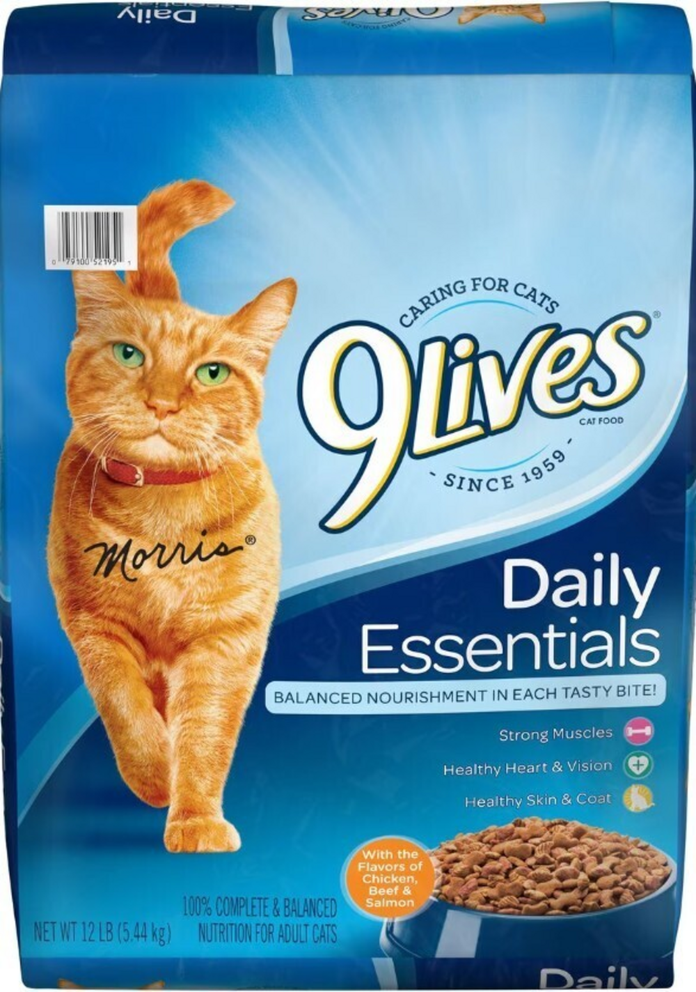 9 Lives Daily Essentials Formula Dry Cat Food 20lb