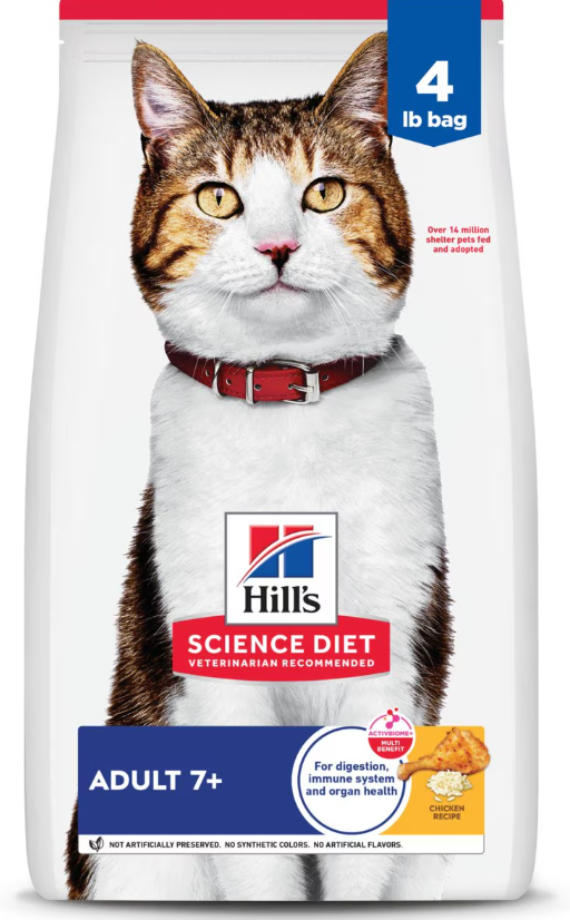 Hills Science Diet Adult 7 Chicken Recipe Dry Cat Food