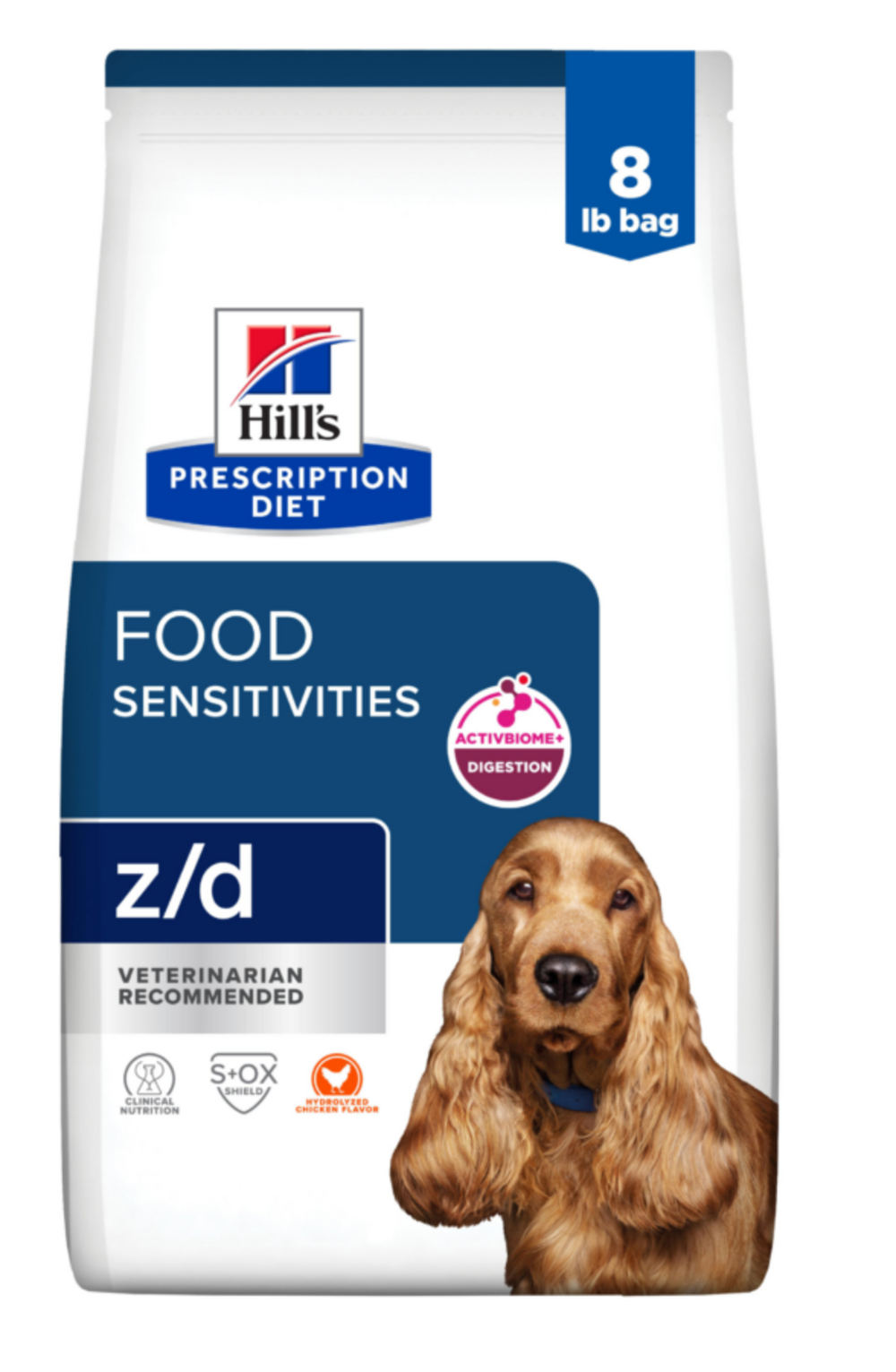 Hills Prescription Diet Canine zd Food Sensitivities Dry Dog Food 8lb
