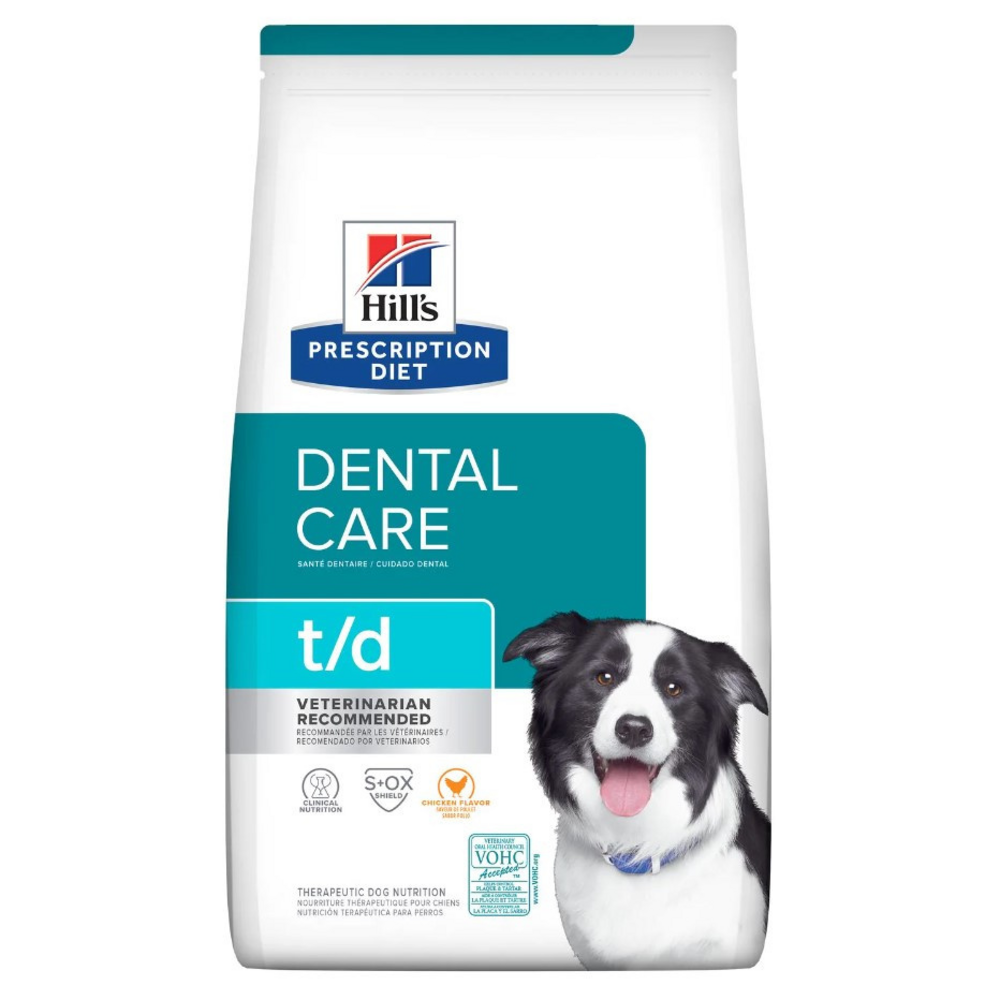 Hill's Prescription Diet Canine t/d Dental Care Chicken Flavor Dry