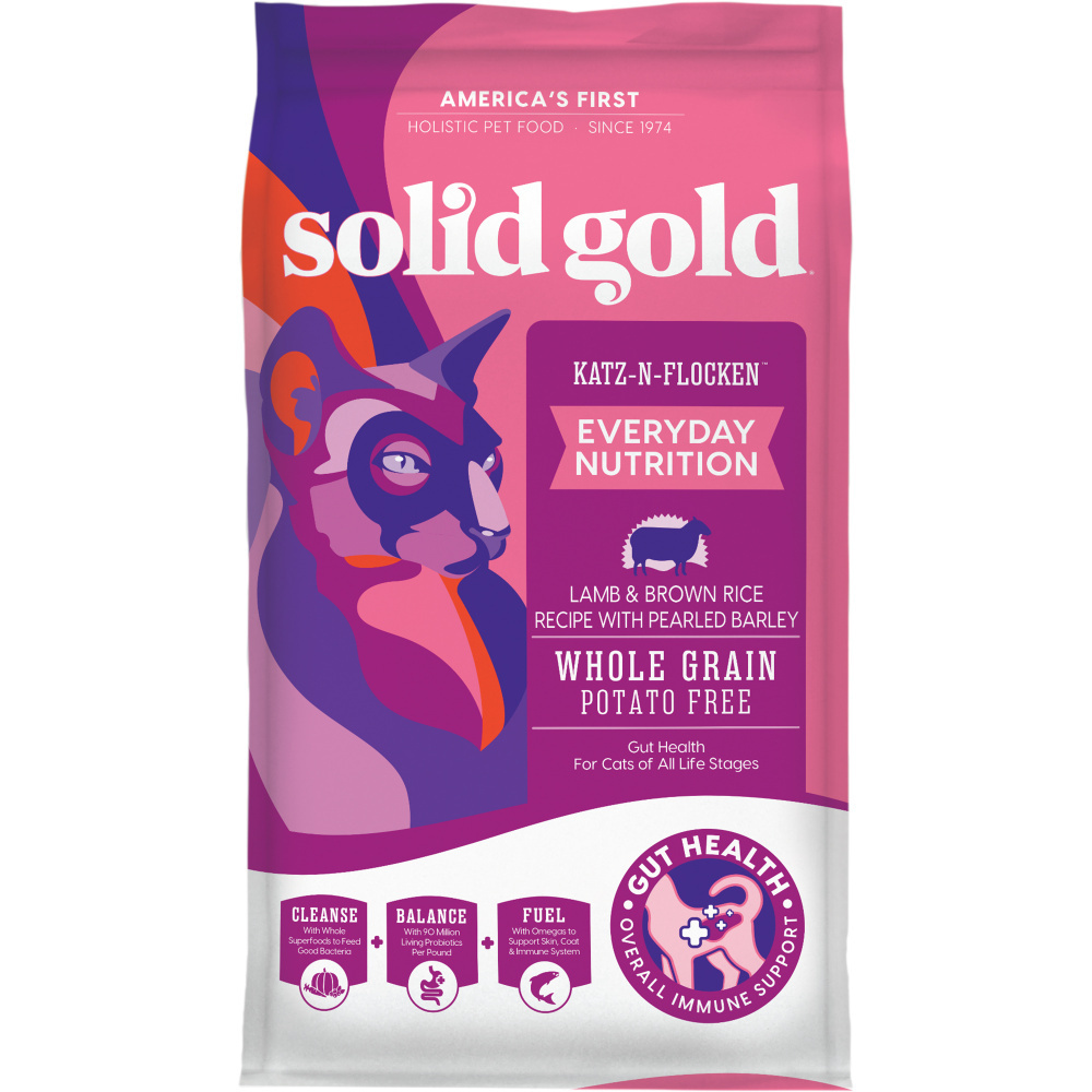 Solid Gold KatznFlocken Dry Cat Food 12lb