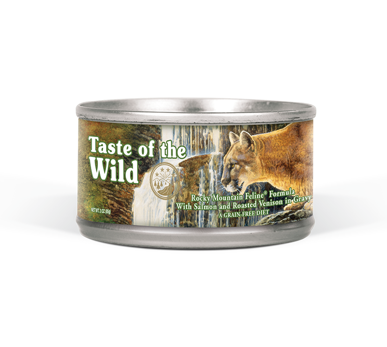 Taste Of The Wild Rocky Mountain Canned Cat Food 3oz case of 24