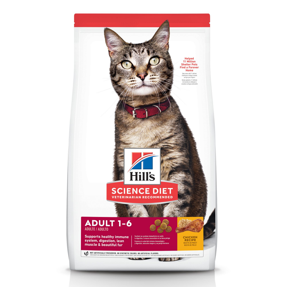 Hills Science Diet Adult Chicken Recipe Dry Cat Food