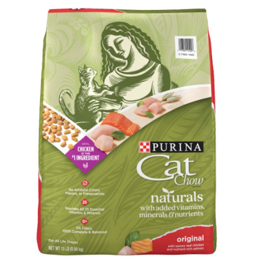 Cat Chow Naturals Original Dry Cat Food 13lb