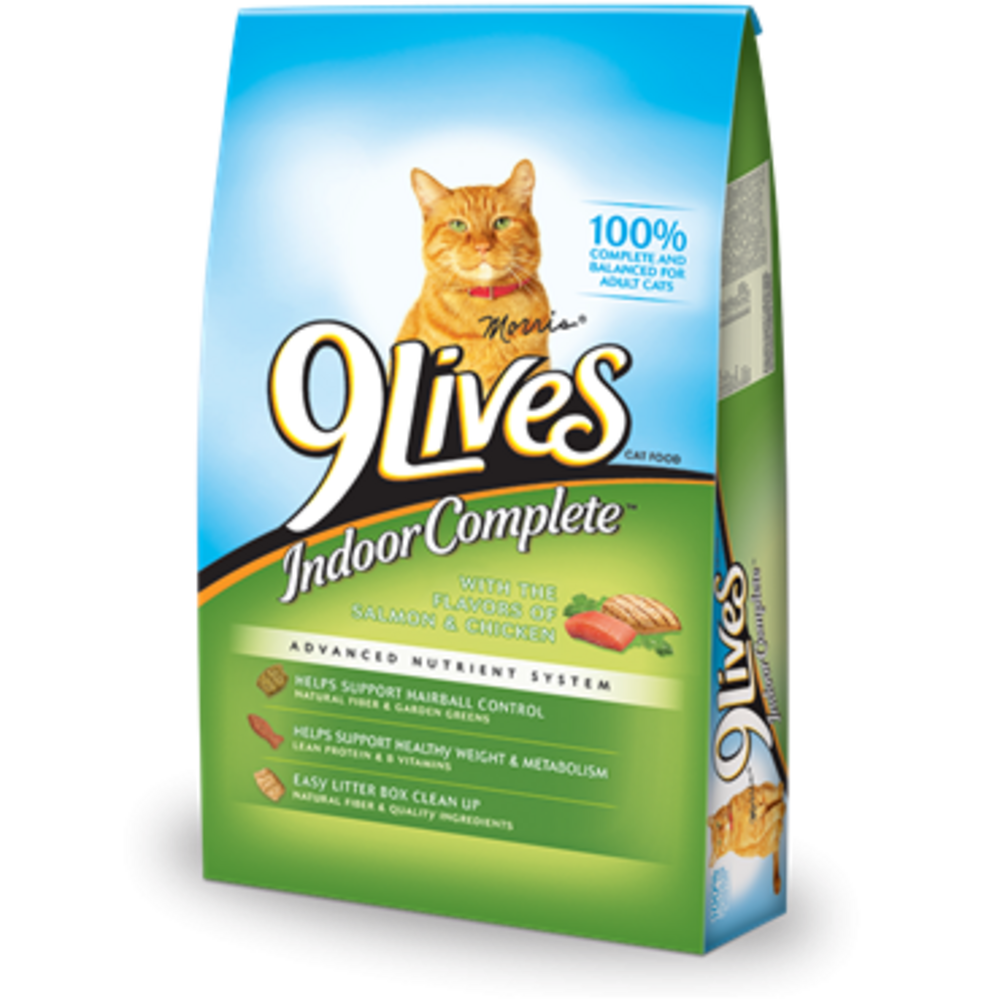 9Lives Indoor Complete Dry Cat Food 12lb
