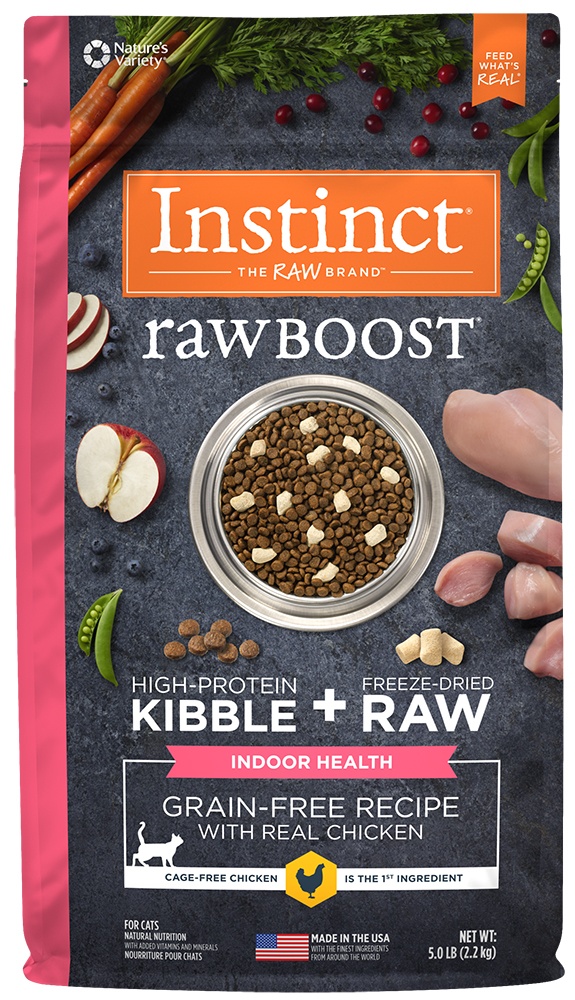 Instinct Raw Boost Indoor Health Chicken Dry Cat 5 lb C=5